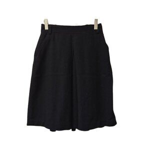 Marc by Marc Jacobs Black Pleated Skirt with Pockets